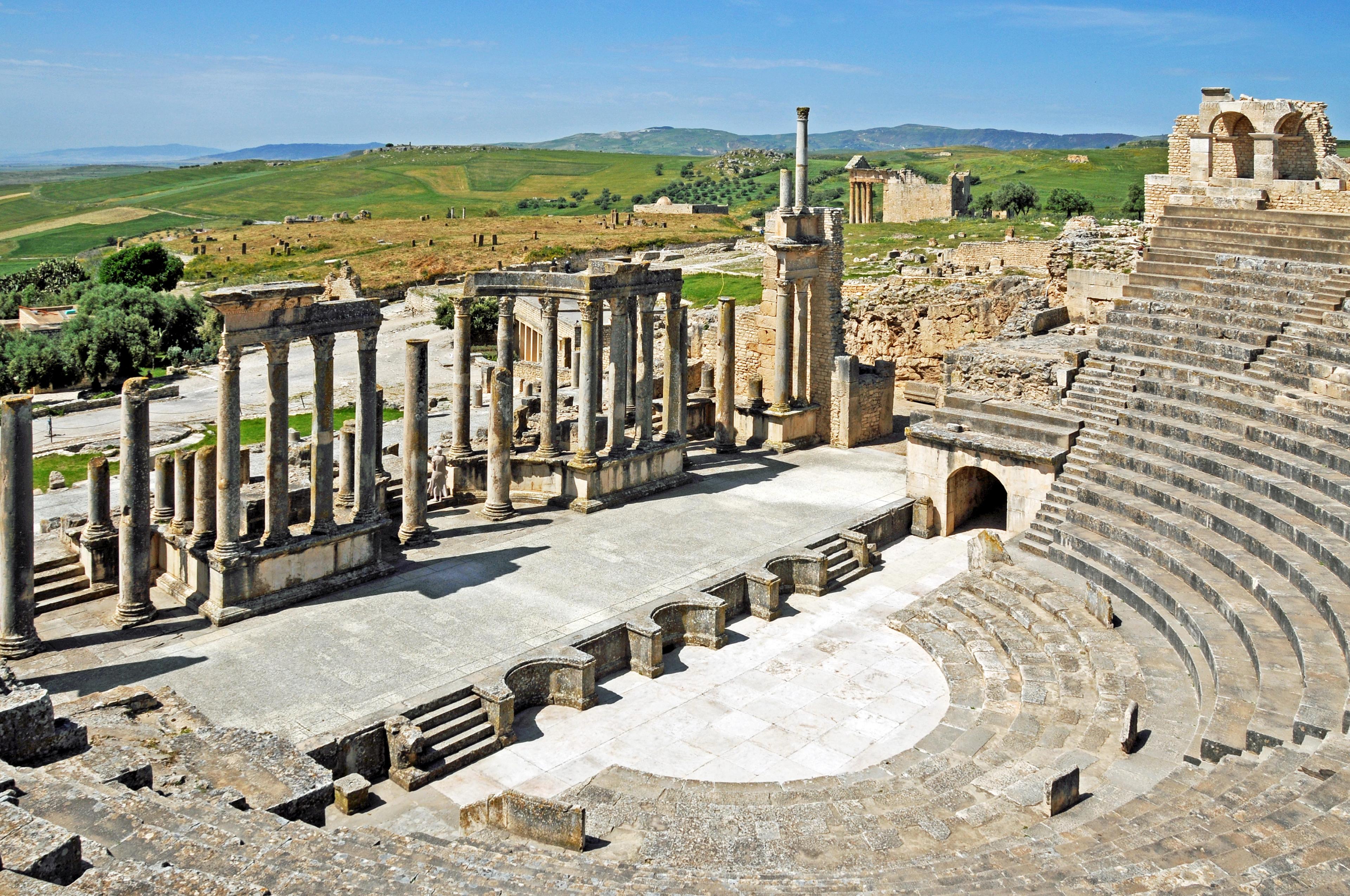 Archéologique de la Cité Romaine de Dougga