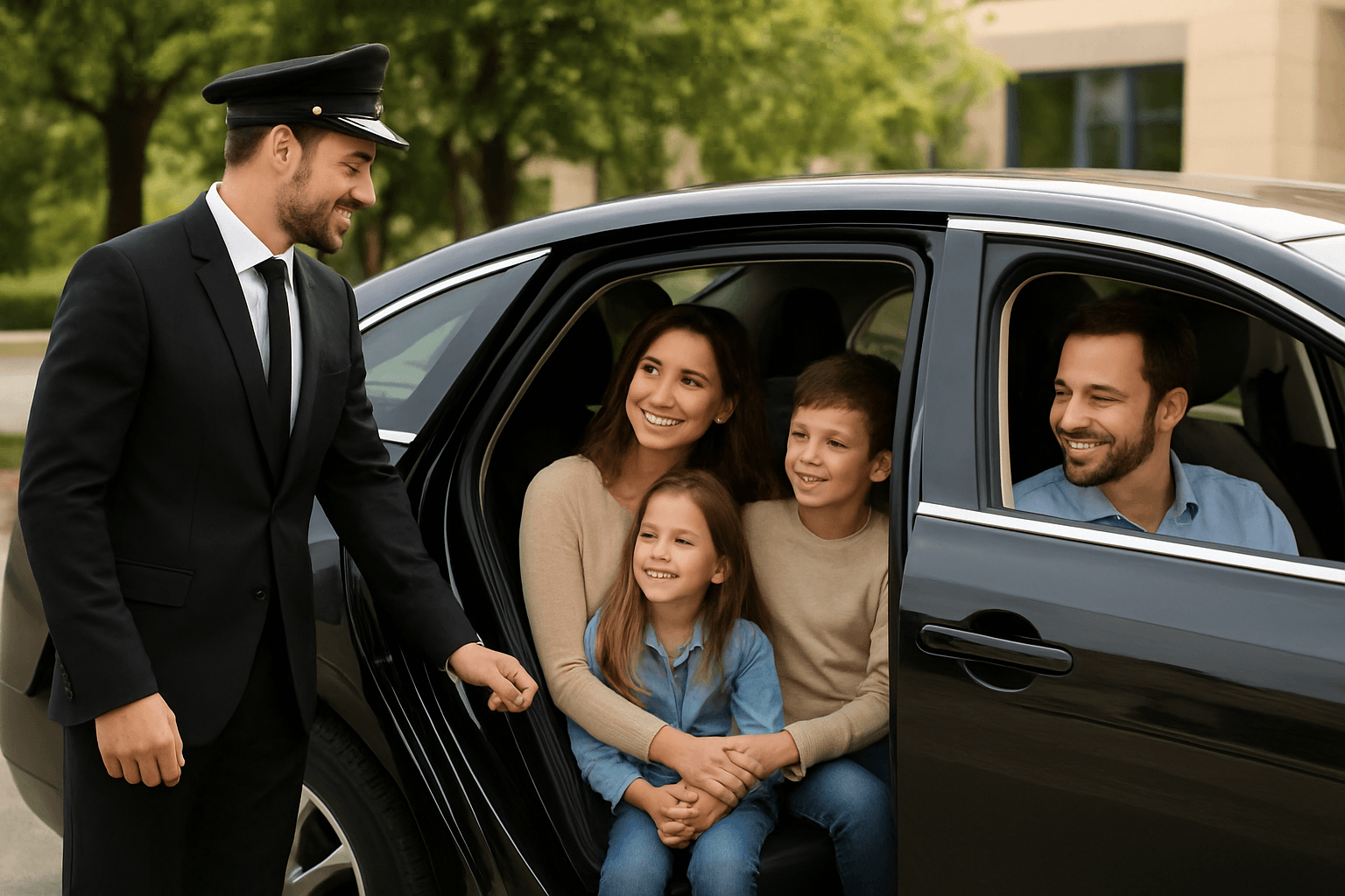 Chauffeur Privé Pour Famille